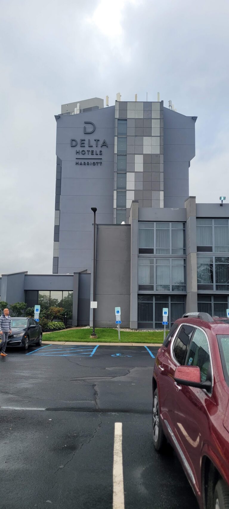 Delta Hotels by Marriott building sign
