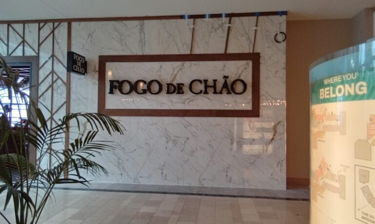 Fogo de Chão interior sign