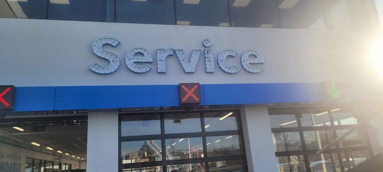 Honda dealership service entrance letters