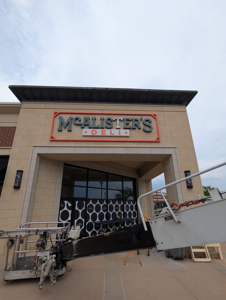 McAlister’s Deli storefront sign
