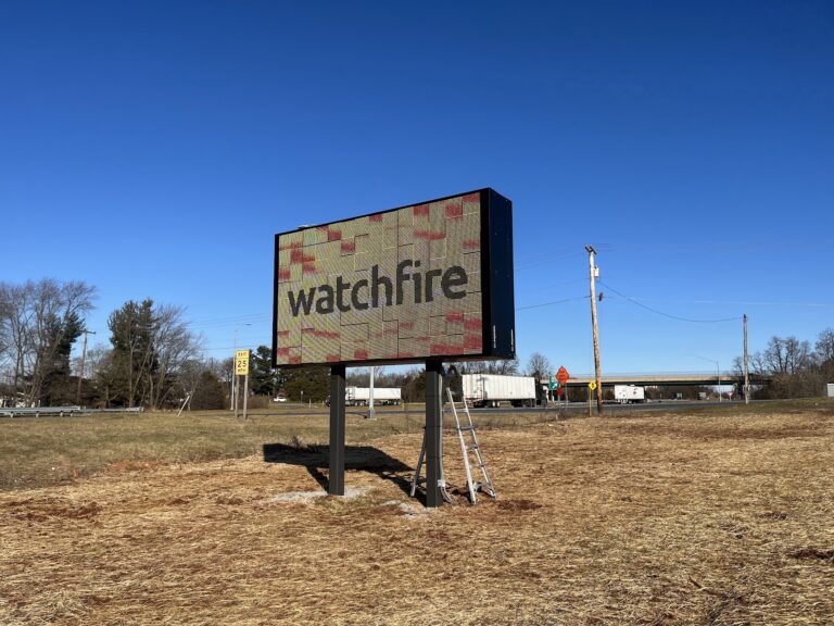 Watchfire LED message center